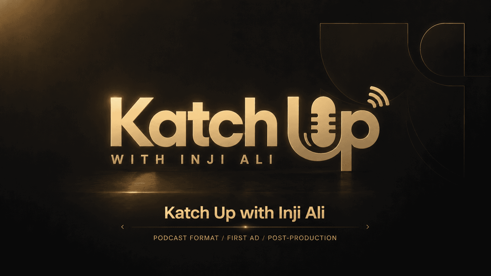 Katch Up with Inji Ali podcast cover